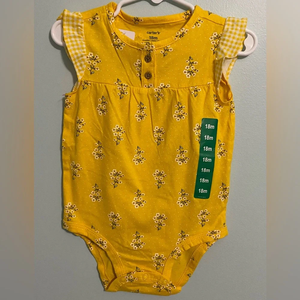 Carter’s 100% cotton onesie